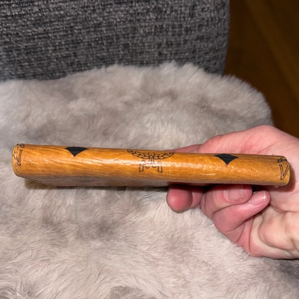 MCM Tan Leather Wallet - Picture 10 of 12